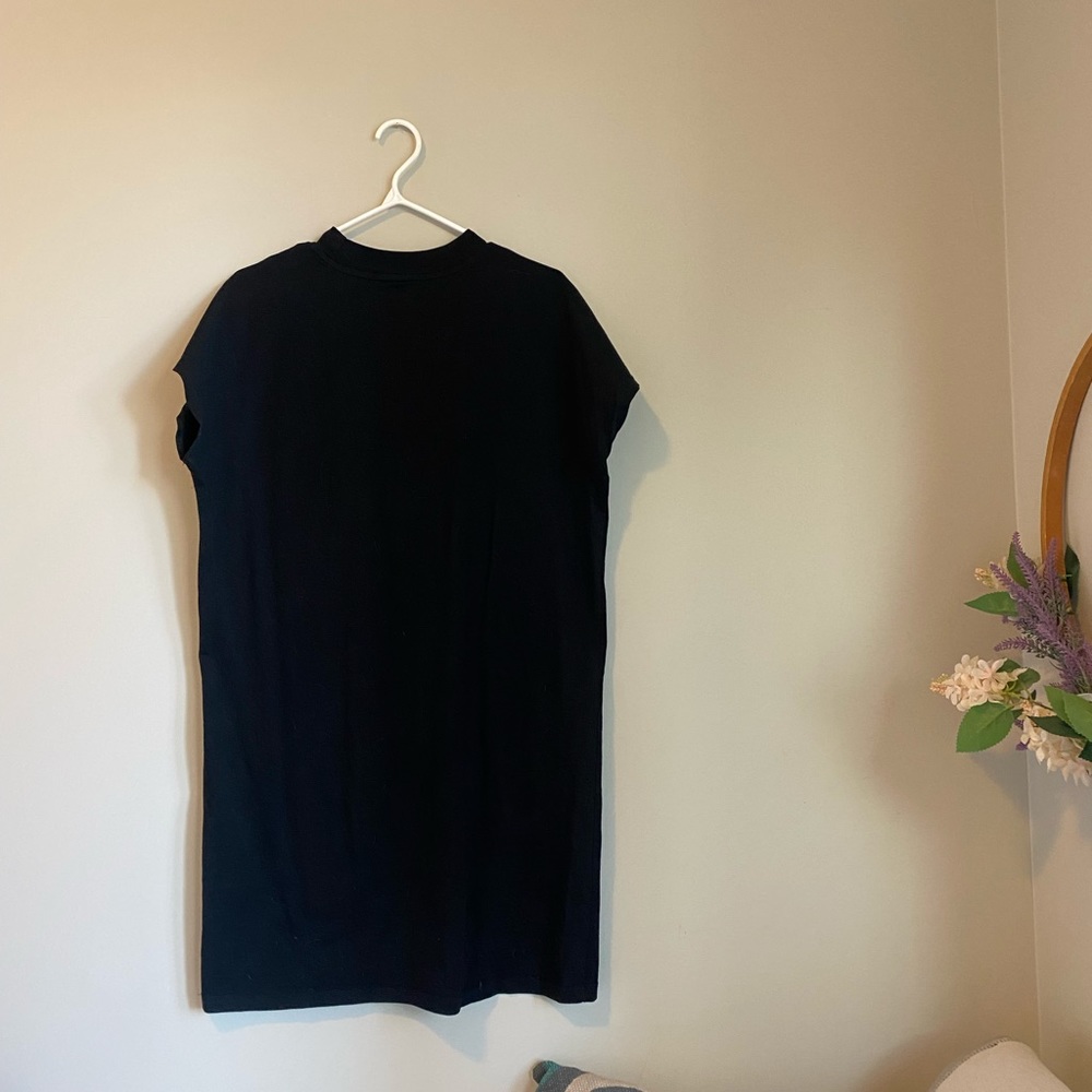 Never been worn! Cutest black t-shirt dress from Twik.